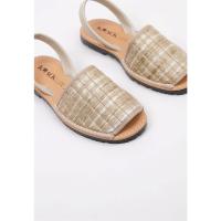 Krack Core ARPILLERA Sandalia Plana Mujer Beige - details 1