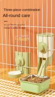 Cacerola De Agua Y Alimentación Automática Para Mascotas Pequeñas 500ML Plástico Resistente Para Perro Gato Pigeon Conejo Parrot Bird Feeder - details 6