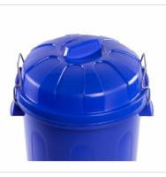 COSHANO Cubo de basura con tapa 100 litros basurero asas de presión - details 2