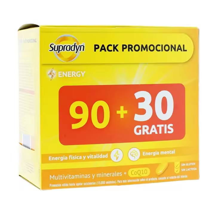 Supradyn Energia 90 + 30 Comprimidos - 1