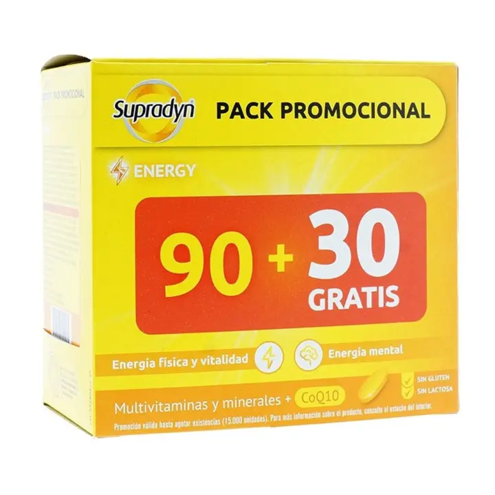 Supradyn Energia 90 + 30 Comprimidos - 1