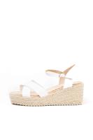 Wunder Spring alpargatas doradas cuña alta de espartos con plataforma plantilla acolchada comodidad y estilo para el verano - details 5