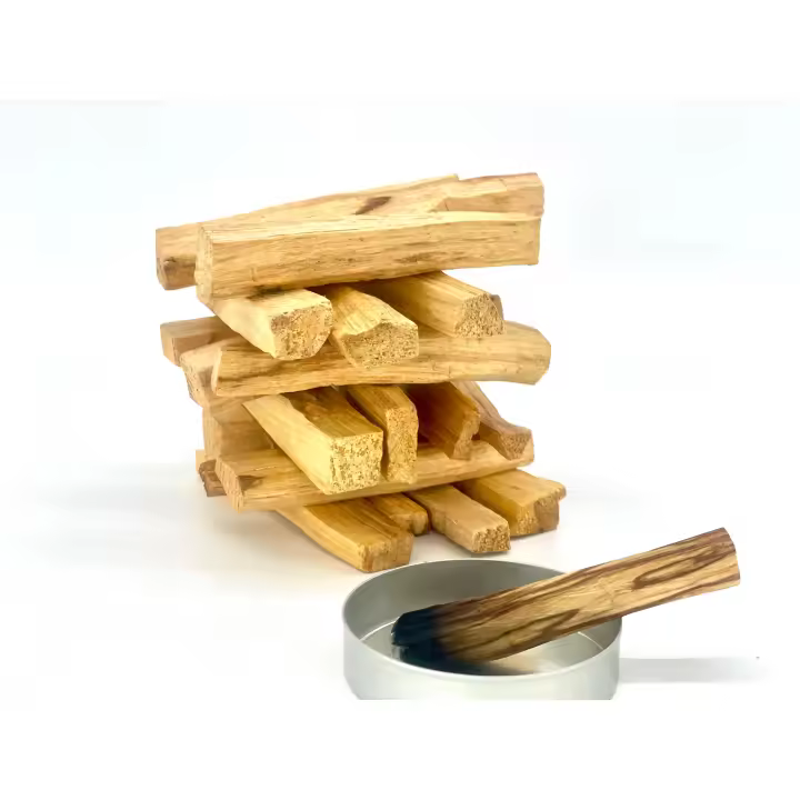 Palo Santo-(Bursera graveolens) Incienso Natural- Origen Perú Madera Sagrada 100% Natural,.Palo Santo para Quemar - 1
