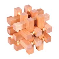Juego De Puzzle Hexagonal De Madera Confucius Lu Ban Bloque De Tangram Juguete De Razonamiento Para Niños Y Adultos Alivio Del Estrés Y Relaxación - details 5