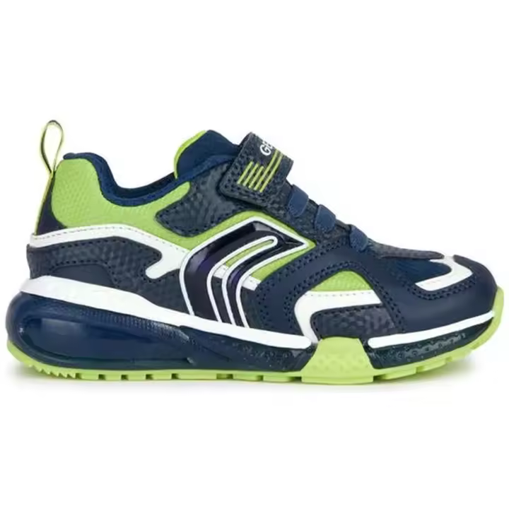 Zapatillas Geox Bayonyc Niño Navy/Amarillo - 1