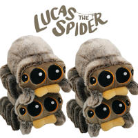Juguete De Peluche Araña Negro Pequeño Lucas Simulado Cojín De Peluche Para Decoración De Habitación De Anime Juguete Para Niños - details 0