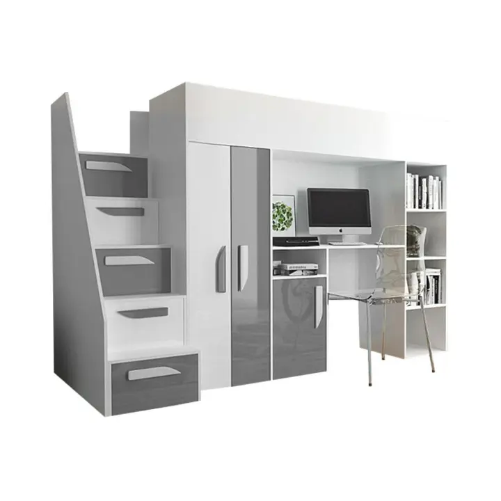 Litera Hartford 192 , Muebles ES, Somieres, Aglomerado laminado, 247 x 120 x 166cm - 1