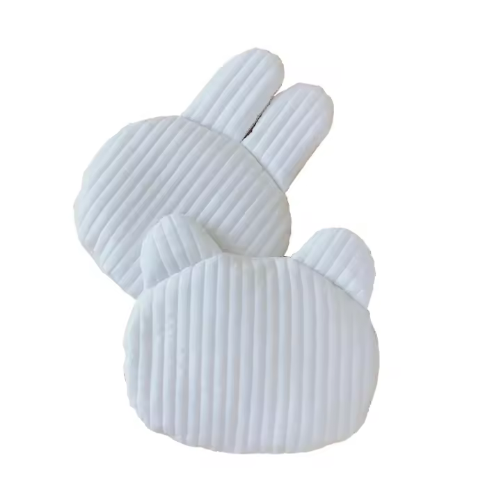Almohada para bebé, transpirable, para el cuello, suave, agradable para la piel, lavable a máquina, acolchada para recién nacidos - 1