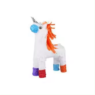 Piñata unicornio de romper 55 x 41 cm - 1