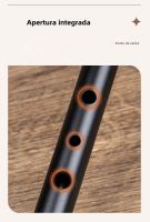 Flute De Bambú Irlandés Silbato Musical Instrumento De Viento Profesional Con 6 Agujeros Tono C/D Tradicional - details 4