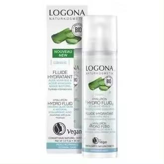 Logona Fluido Hidratante Aloe Ácido Hialurónico 30Ml - 1