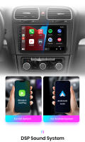 Junsun Radio Coche para VW Golf 6 2008 2009 2010 2011 2012 2013 2014 2015 2016 Inalámbrico CarPlay Android Auto AI Voice 2 din Pantalla Coche Android Auto Multimedia Navegación GPS Auto radio - details 9