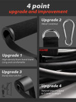 Set De Bandas De Resistencia 7 Piezas Accesorios De Gimnasio Portátiles Para Casa Ejercicios Elásticos De Goma Para Fitness Y Fortalecimiento Muscular - details 6