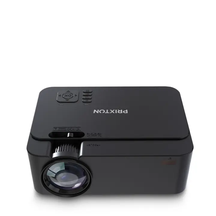 Proyector Goya - 2.800 Lúmenes - LED 800x480 WVGA - Mando a distancia - Compatible con Full HD - Conexión HDMI, USB, AV IN, MicroSD  PRIXTON - 1