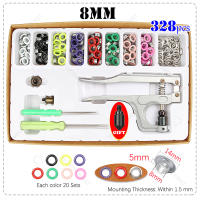 Kit De Herramientas Para Ojales Y Anillos Redondos De Metal Para Piel Y DIY De 80 a 400 Piezas Herramienta Multifuncional Para Pegatinas Y Scrapbooking - details 8