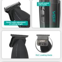 VGR Afeitadora Profesional De Cabello Sin Cable Corte Rápido 9000 RPM Metal Para Hombres V-906 Trimmer Eléctrico Con Indicación De Carga - details 4