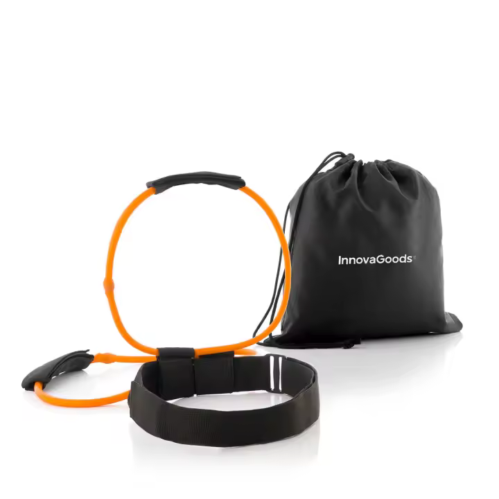 Cinturón con Bandas de Resistencia para Glúteos y Guía de Ejercicios Bootrainer InnovaGoods - 1
