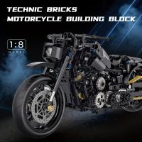 Conjunto De Bloques De Construcción De Motocicleta Técnica 586 Piezas Kit De Modelo Super Motocicleta Para Adultos Y Niños Juguete Artesanal Regalo Para Niños Hombres - details 0