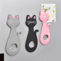 Abrepuertas De Gato Lindo Adhesivo Para Nevera Decoración De Hogar Regalos De Boda Magnético Para Nevera Material De Acero Inoxidable - details 11