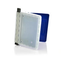 Taladro de Mesa/Oficina- Perforadora Metálica con 2 Agujeros, Gran Resistencia y Capacidad, Perfora hasta 20 Hojas, Guía de Corte, Reverso con Depósito y Tapa - by SDI por Office Box - details 2