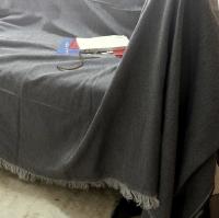 Manta Multiusos para Sofá y Cama, Colcha Foulard de Algodón-Poliéster, Cubresofá o Cubrecama Lavable, 180x290 cm, Suave y Resistente para Hogar, blanco, negro, beige, verde, marrón, gris, azul, turquesa, varios colores - details 9