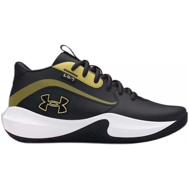 Zapatillas de Baloncesto Under Armour Gs Lockdown 7 para niños en color negro - 1