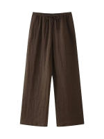 Conjunto De Moda Para Mujer Willshela 2 Piezas Camisa De Encaje Con Cordón Y Pantalones Vintage Con Cintura Elástica Chic Lady - details 10