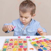 Rompecabezas De Madera Montessori Para Bebés Juego Educativo 3D Animal De Película Juguetes Para Niños De 1 a 3 Años Unisex - details 17