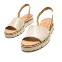 Sandalias planas de Mujer CHEIW 53282 C58032 AVARCA CUÑA CHAMPAGNE 35783 25V - details 3