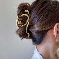 Pinza Para El Pelo Geométrica De Metal Moda Coreana Para Mujeres Y Niñas Accesorios De Pelo Clips Para Cola De Caballo Barrettes Cruzados - details 25