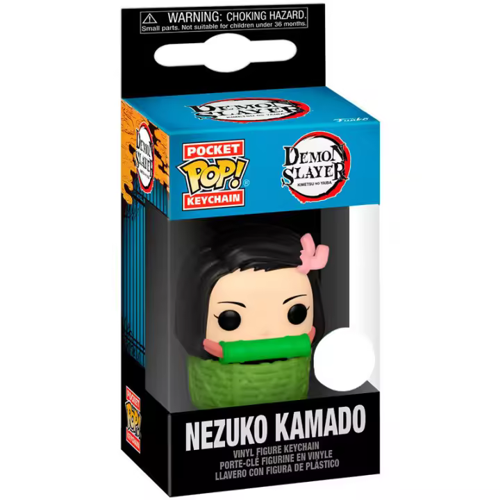Llavero Pocket POP Demon Slayer Kimetsu no Yaiba Nezuko KamadoFigura  Coleccionable - Idea de Regalo- Mercancia Oficial - Juguetes para Niños y Adultos - Movies Fans - Muñeco para Coleccionistas y Exposición - 1