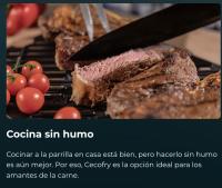 Freidora de aire Cecotec Cecofry&Grill Duoheat 10000, Doble resistencia dorado perfecto, sabor parrilla en carnes, 10 Litros, 2800 W, pared divisoria móvil para optar entre dos cestillos con temperatura dual o una sola cubeta - details 4