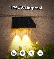 Luz Solar Para Exterior Luz De Pared Impermeable LED Iluminación Automática Noche Para Jardín Patio Balcón Moderno Estilo - details 2