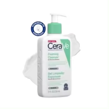 Gel Limpiador Espumoso Cerave 236 Ml - Limpia e Hidrata la Piel, para Rostro y Cuerpo - 1