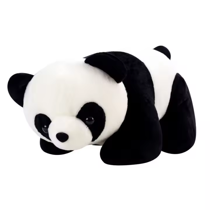 Muñeco De Peluche Panda Para Niños Y Decoración De Habitación Regalo Para Novia O Cumpleaños Grande Medidas 25-35-45-60CM - 1