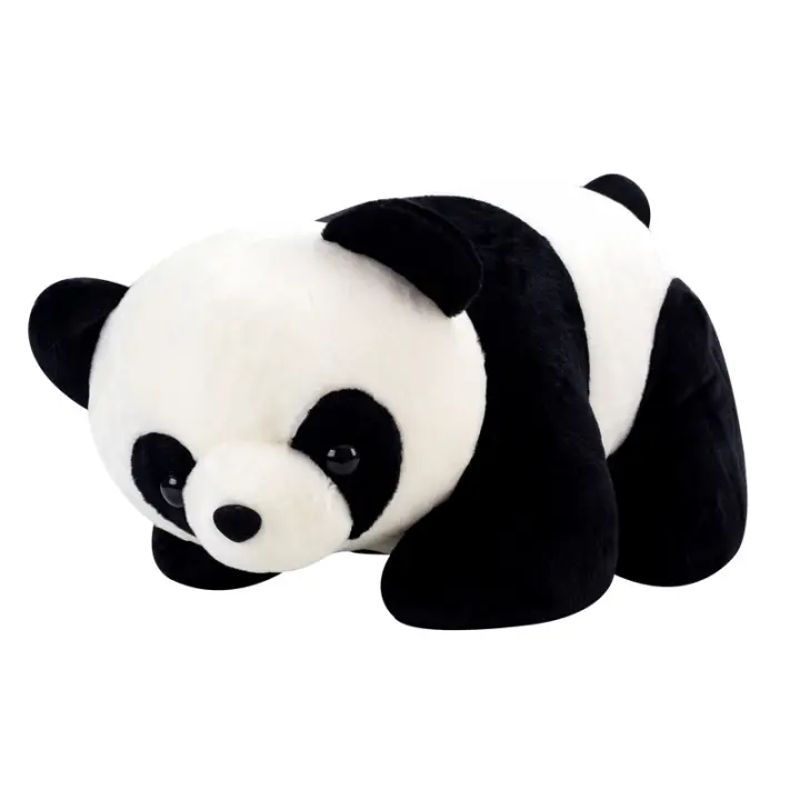 Muñeco De Peluche Panda Para Niños Y Decoración De Habitación Regalo Para Novia O Cumpleaños Grande Medidas 25-35-45-60CM - 1