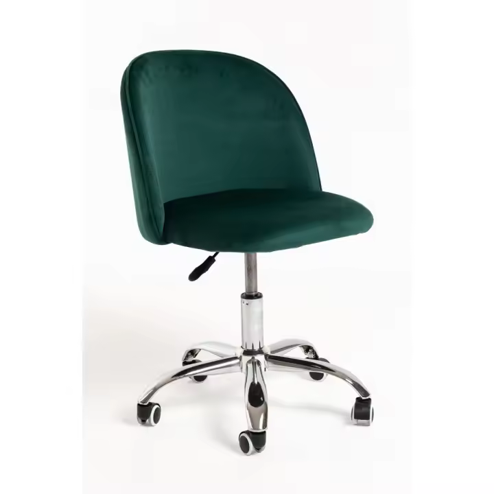 Silla Vint Terciopelo Office - Verde - 1