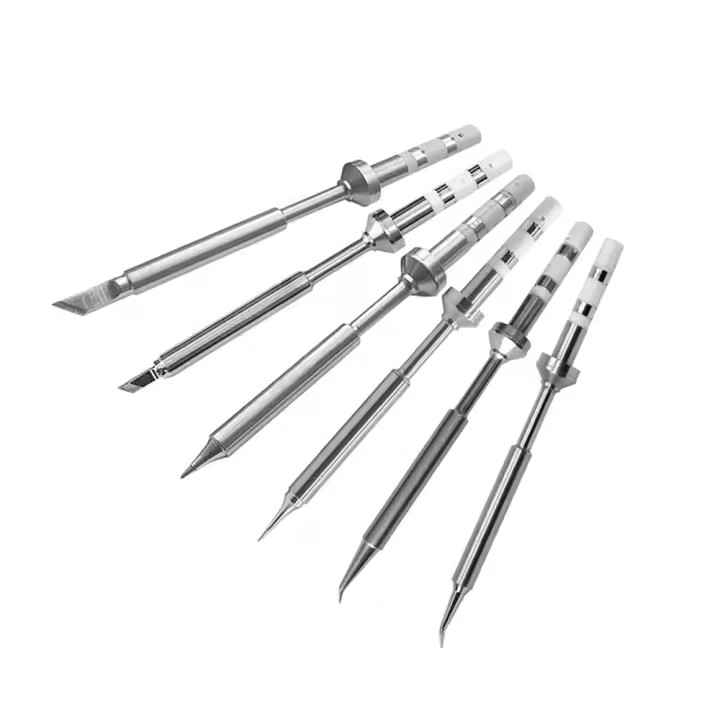 Pine64 TS100 TS101 SI012 Soldering Iron Tips De Repuesto TS-K TS-KU TS-I TS-ILS TS-J02 TS-JL02 Para Pinecil Compatible Con Mainland China - 1
