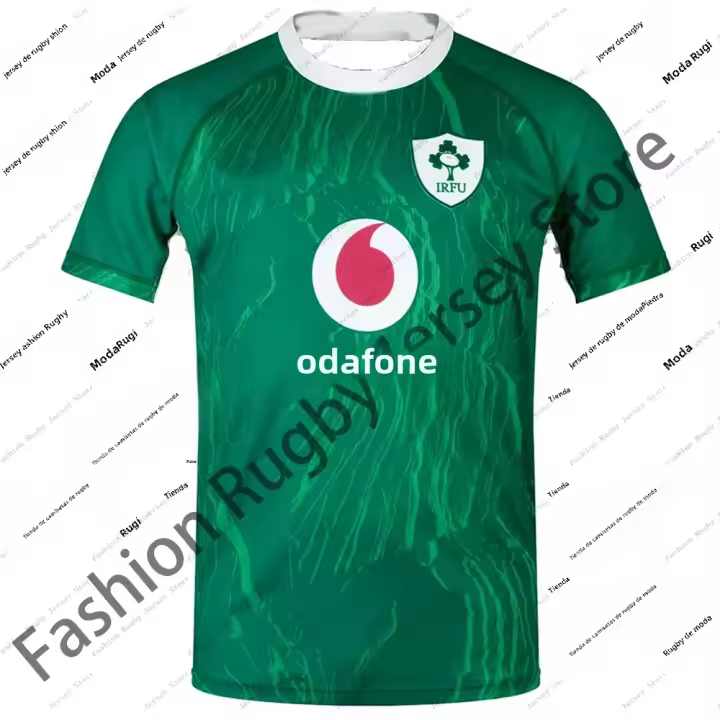 Camiseta De Rugby De Irlanda 2024/25 Para Hombres Niños Y Adolescentes Equipo De Entrenamiento Canterbury Camiseta Hogar Para Niñas - 1