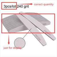 Set De 5/10 Pcs Archos De Uñas Profesionales Con Papel De Herramientas De Manicura 150/180 Y Forma De Media Luna Verde - details 0