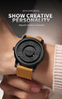 Reloj De Pulsera Masculino PENGAGAR De Acero Inoxidable Resistente Al Agua Y a La Magnetización Con Puntero Scrolls Creativo Caja Incluida - details 1