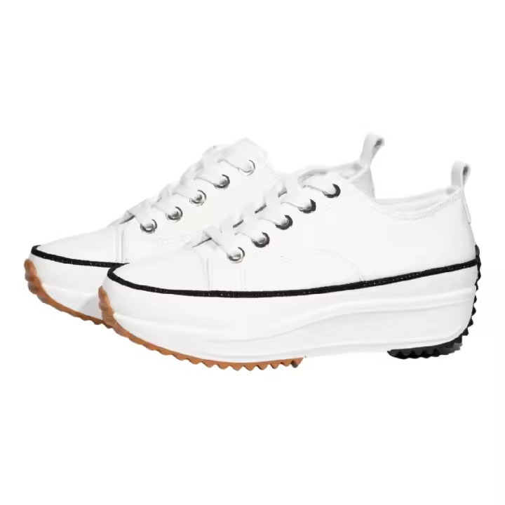 Eva Zorteon- Zapatillas deportivas para mujer, Zapatos PU Suela Track cuña,Deportivas casual. - 1