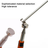 Vara De Hierro Retráctil De Acero Inoxidable Con Succión Magnética Fuerte Mango Rojo Naranja Antena Recogida Herramienta Doméstica DIY - details 6