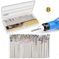Juego De 30 Piezas En Caja De Bits De Uñas Con Diamante Y Tungsteno Cutter De Carburo Para Manicura Herramientas Eléctricas Para Eliminar Gel Y Polvo De Pintura - details 6