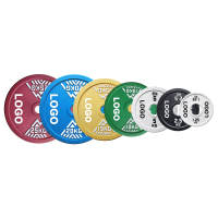 ALLINLIFE Discos Pesas de Hierro Fundido,Hole de for 50MM, 1.25kg,2.5kg,5kg,10kg,15kg,20kg,20kg,gym cast iron calibrated competition powerlifting weight steel plates - details 1