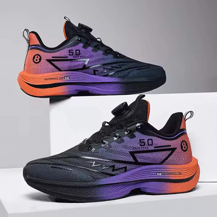 Zapatillas De Correr Para Hombres Ligeros Y Transpirables Tallas Grandes 34-46 Antideslizantes Con Plataforma Para Caminar Comodidad Y Estilo Unisex - 1