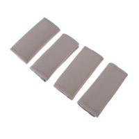 4Pcs Fundas Para Manijas De Techo De Coche En Tela De Gamuza Suave Decoración De Apoyo De Mano Para Interior Automóvil Protección De Guantes - details 6