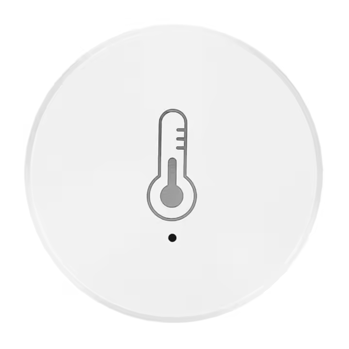 PORCHEDDU Tuya ZigBee-Sensor de temp y humedad para interiores, termómetro, termómetro por catería, funciona con Smart Life, Alexa y Google Home, 3,0 - 1