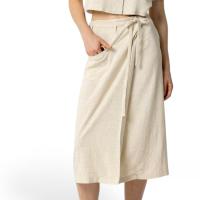 Falda Pareo Marita Tiffosi - Elegancia en Arena Blanca - details 4