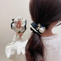 Set De Scrunchies Para Mujer Cinta Elástica Vintage Cuadros Headband Accesorios De Cabello Para Niñas Adornos Para El Cabello - details 5